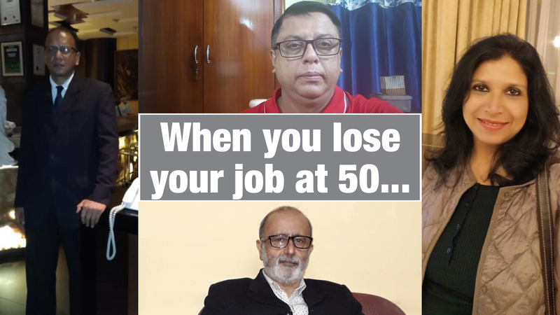 Losing his job at 50 India News on account of a pandemic